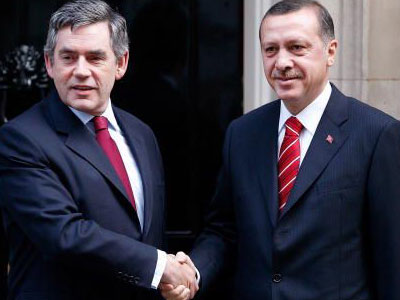 Το Κυπριακό θα απασχολήσει τους Brown και Erdogan