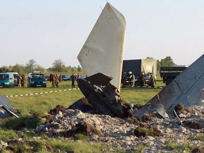 Δύο νεκροί από συντριβή μαχητικού στη Λευκορωσία