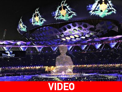 Φαντασμαγορική έναρξη των Αγώνων Κοινοπολιτείας