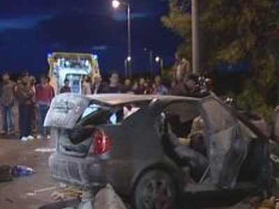 Καραμπόλα οχημάτων στην Ε.Ο Αθηνών-Λαμίας