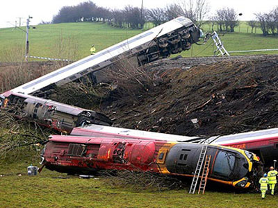 Εκτροχιασμός τρένου στα σύνορα Σουηδίας-Νορβηγίας