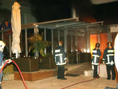 Γκαζάκια σε ταβέρνα στη Θεσσαλονίκη