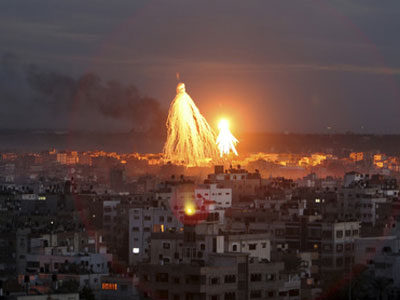 Ισραηλινή αεροπορική επίθεση στη Γάζα