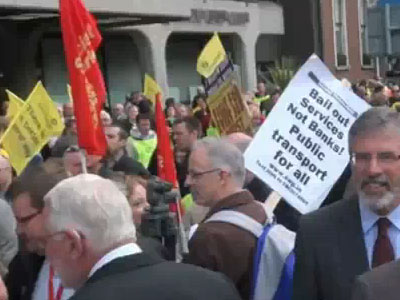 Διαδήλωση για το συνταξιοδοτικό στη Σερβία