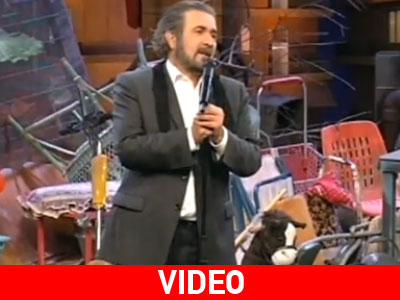 Αλ Τσαντίρι με τον Λάκη Λαζόπουλο