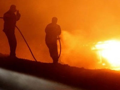 Πυρκαγιά στο Καστέλι Κρήτης