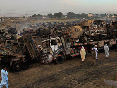 Επίθεση σε αυτοκινητοπομπή του ΝΑΤΟ στο Πακιστάν