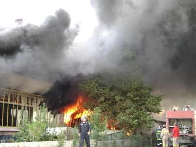 Κατασβέστηκε πυρκαγιά στη Λευκωσία