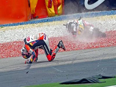 Κάταγμα στον αστράγαλο μετά από την άσχημη πτώση για Bradl