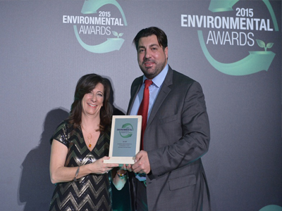 “Environmental Awards 2015” για τον ΟΛΗ