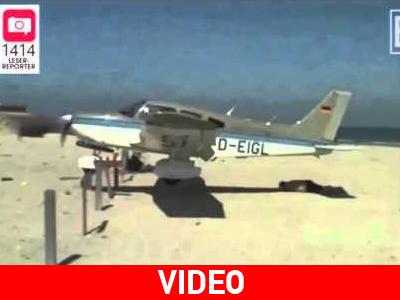 Προσγείωση που κόβει την ανάσα!