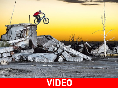 Ο Danny MacAskill στο Epecuén