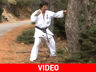 Καρατέκα τα έβαλε με… δέντρο