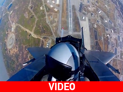 Μαχητικό αεροσκάφος F15 στον αέρα