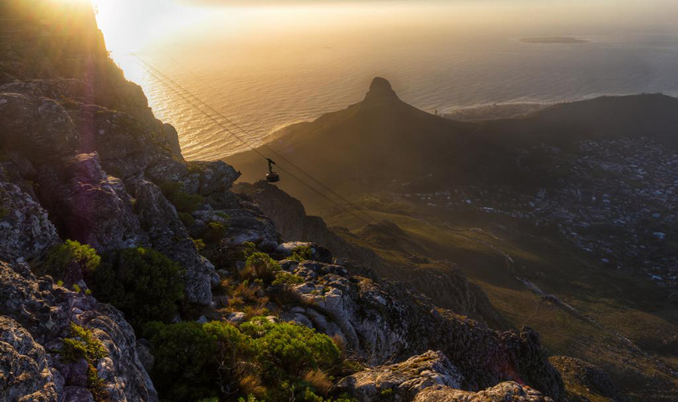 Θέα από την κορυφή του βουνού