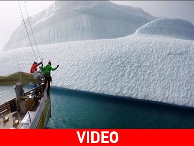 Ελεύθερη αναρρίχηση σε παγόβουνο