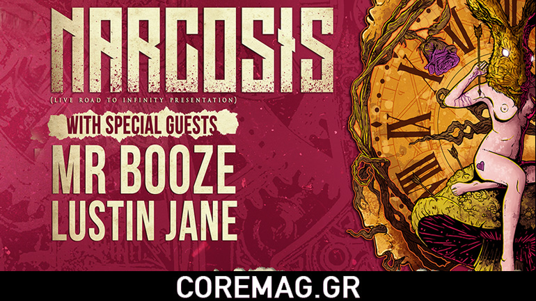 Narcosis: “Road To Infinity” live album presentation,special guests: Mr Booze & Lustin Jane