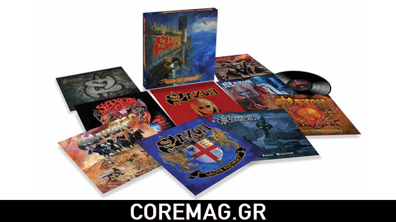 Saxon: Ανακοίνωσαν την κυκλοφορία ενός box set 9 βινυλίων Saxon: Ανακοίνωσαν την κυκλοφορία ενός box set 9 βινυλίων