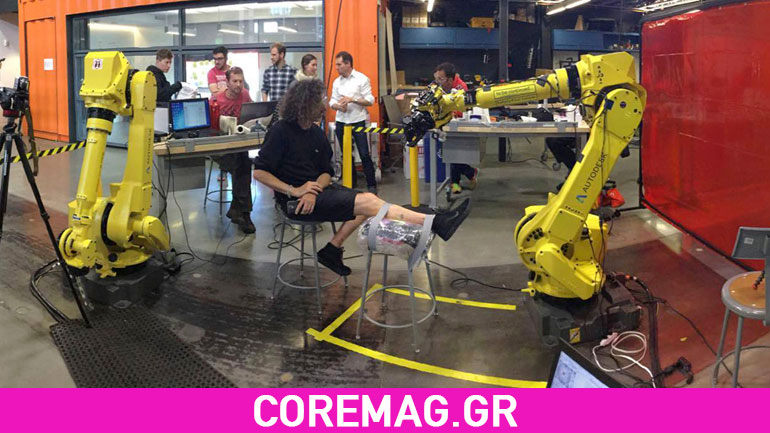 Video: Ρομπότ «χτυπάει» tattoo Video: Ρομπότ «χτυπάει» tattoo