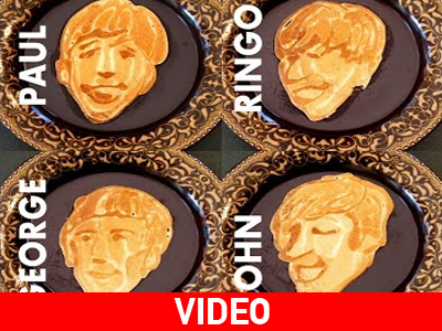 Oι Beatles σε pancakes