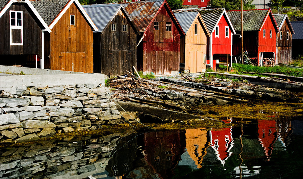 Τα κλασικά σπίτια της Νορβηγίας