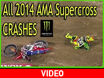 Θεαματικές τούμπες σε αγώνες Supercross