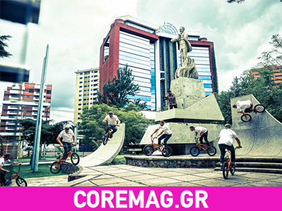 Το ταξίδι των bmxάδων Alcantara, Hawk, Ross και Rich στη Νότια Αμερική