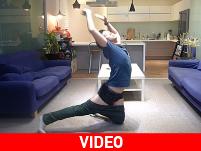 Πώς να φορέσετε το παντελόνι σας χωρίς χέρια…