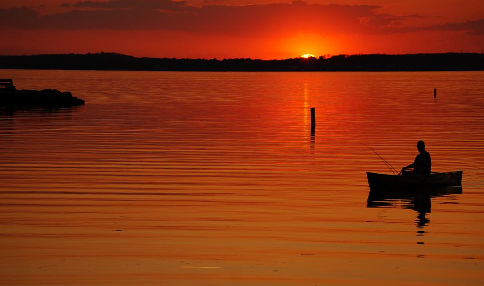 Το ηλιοβασίλεμα στην Αυστραλία