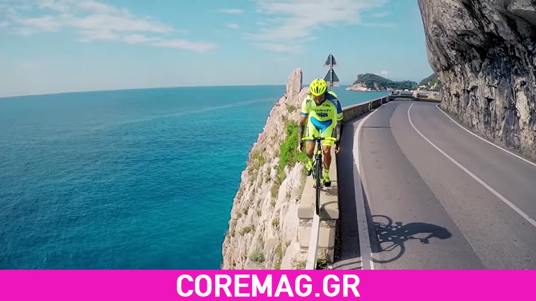 Backflip, frontflip και άλλα κόλπα με… ποδήλατο δρόμου!