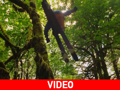 Κάνοντας σκι στο βουνό