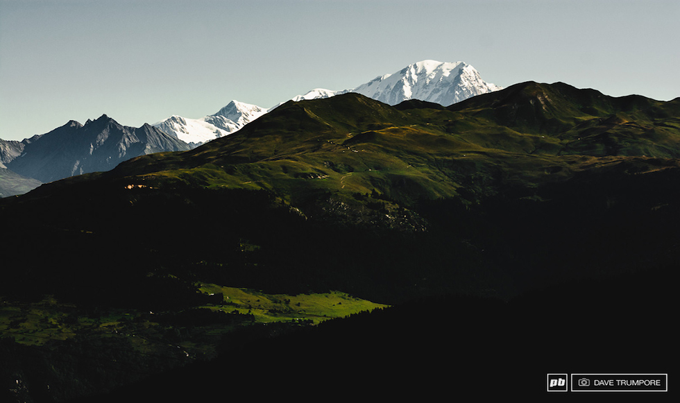 Η πλαγιά του βουνού Méribel