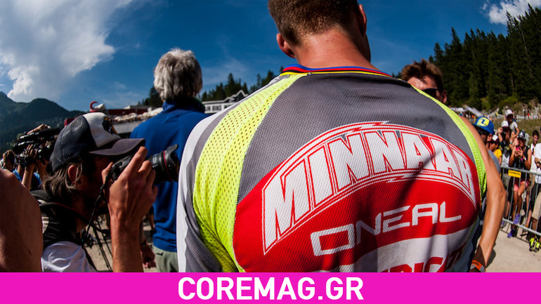 Ο Greg Minnaar νικητής του παγκοσμίου πρωταθλήματος downhill