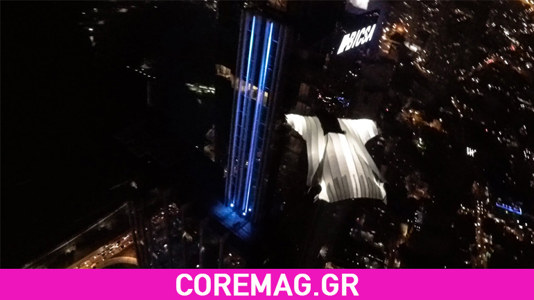 Η Roberta κάνει ελεύθερη πτώση τη νύχτα!