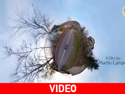 Βίντεο ποδηλασίας 360 μοιρών