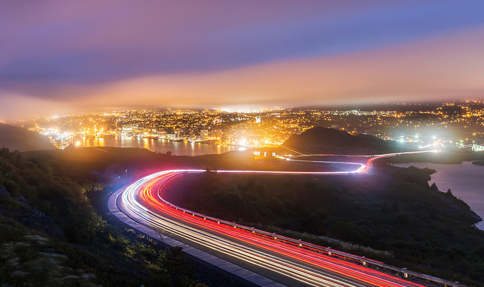 Φωτισμένη πόλη