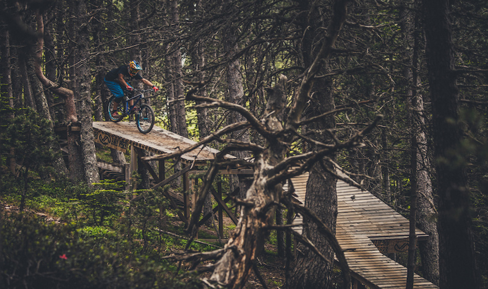 Ο Cedric Gracia στο Vallnord