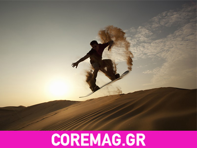 Sandboarding στη Νέα Ζηλανδία