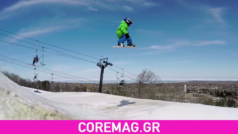 Είναι 7 χρονών και δεν φαντάζεστε τι άλματα σκάει