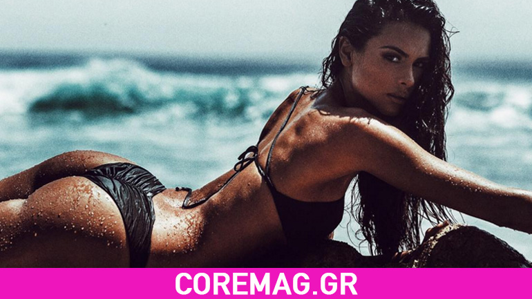 Μελαχρινή καλλονή προκαλεί στο Instagram με τις φωτογραφίες της