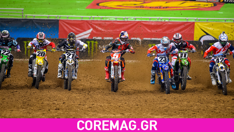 Ο αγώνας Supercross στο ST. Louis