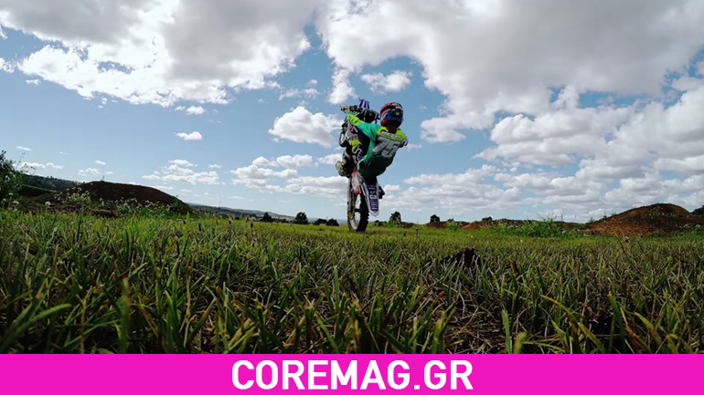 Πολλοί θα ζήλευαν αυτόν τον 13χρονο αναβάτη