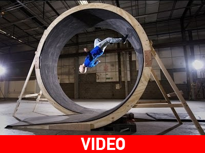 Damien Walters: Ο άνθρωπος που καταρρίπτει τη βαρύτητα