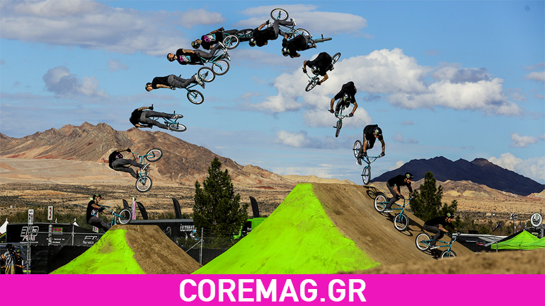 Ο Kyle Baldock νικητής στο Monster Cup BMX Dirt Jam Contest