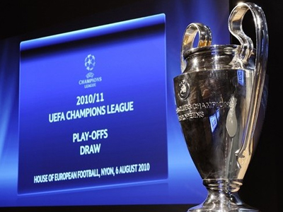 Η κλήρωση για τα πλέι οφ του Champions League