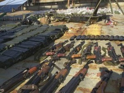 Φορτίο με όπλα σε πλοίο στο Λίβανο