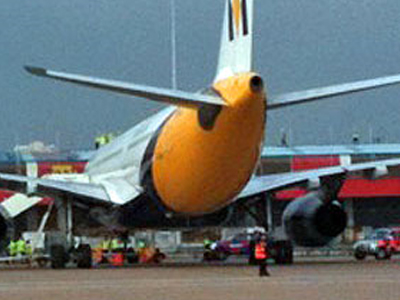 Εισβολή στο αεροδρόμιο του Manchester