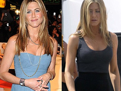 Εικασίες γύρω από το μπούστο της Jennifer Aniston