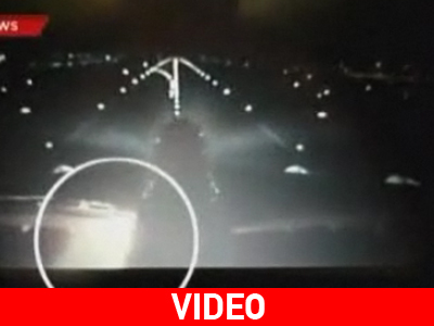 Έσκασαν τα λάστιχα airbus κατά την προσγείωση