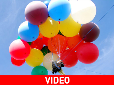 Πέταξε με μπαλόνια!